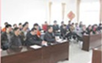 汶上公司组织全体干部职工观看学习《感动中国2010、2011颁奖晚会》